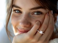 3 Carat Princess Lab Grown IGI G/VS1 Diamond Solitaire Ring in 10K White Gold